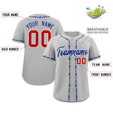 Custom Thorns Ribbed Classic Style Add Team Name Number Logo Baseball Game Training Shirt