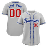 Custom Thorns Ribbed Classic Style Add Team Name Number Logo Baseball Game Training Shirt