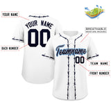 Custom Thorns Ribbed Classic Style Add Team Name Number Logo Baseball Game Training Shirt