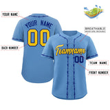 Custom Thorns Ribbed Classic Style Add Team Name Number Logo Baseball Training Shirt