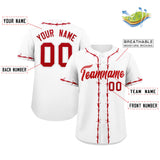Custom Thorns Ribbed Classic Style Add Team Name Number Logo Baseball Training Shirt