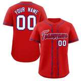 Custom Thorns Ribbed Classic Style Add Team Name Number Logo Baseball Unisex Shirt