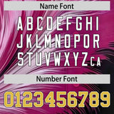 Custom Old Gold White Fluid Feather Graffiti Pattern Authentic Baseball Jersey