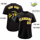 Custom Multi Color Halloween Authentic Baseball Jersey