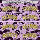 Custom Multi Color Halloween Authentic Baseball Jersey