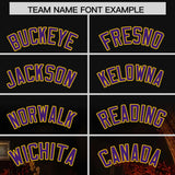 Custom Multi Color Halloween Authentic Baseball Jersey