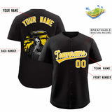 Custom Multi Color Halloween Authentic Baseball Jersey