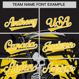 Custom Multi Color Halloween Authentic Baseball Jersey