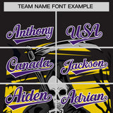 Custom Multi Color Halloween Authentic Baseball Jersey