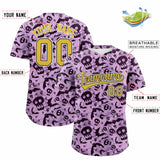 Custom Multi Color Halloween Authentic Baseball Jersey