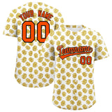 Custom Multi Color Halloween Authentic Baseball Jersey