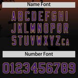 Custom Multi Color Halloween Authentic Baseball Jersey