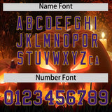 Custom Multi Color Halloween Authentic Baseball Jersey