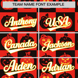 Custom Multi Color Halloween Authentic Baseball Jersey