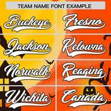 Custom Multi Color Halloween Authentic Baseball Jersey