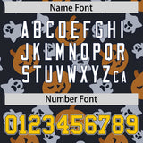 Custom Multi Color Halloween Authentic Baseball Jersey