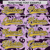 Custom Multi Color Halloween Authentic Baseball Jersey