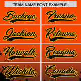 Custom Multi Color Halloween Authentic Baseball Jersey