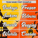 Custom Multi Color Halloween Authentic Baseball Jersey