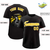 Custom Multi Color Halloween Authentic Baseball Jersey