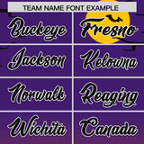 Custom Multi Color Halloween Authentic Baseball Jersey