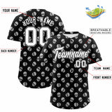 Custom Multi Color Halloween Authentic Baseball Jersey