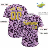 Custom Multi Color Halloween Authentic Baseball Jersey