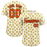 Custom Multi Color Halloween Authentic Baseball Jersey