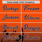 Custom Multi Color Halloween Authentic Baseball Jersey