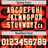 Custom Multi Color Halloween Authentic Baseball Jersey