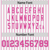 Custom White Gray Tricolor Stripe Fashion Authentic Baseball Jersey