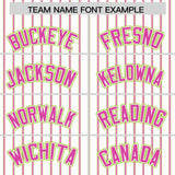 Custom White Neon Green Tricolor Stripe Fashion Authentic Baseball Jersey