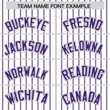 Custom White Gray Tricolor Stripe Fashion Authentic Baseball Jersey