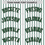 Custom White Black Tricolor Stripe Fashion Authentic Baseball Jersey