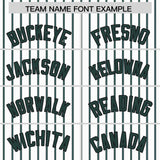 Custom White Black Tricolor Stripe Fashion Authentic Baseball Jersey