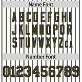 Custom White Black Tricolor Stripe Fashion Authentic Baseball Jersey