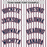 Custom White Navy Tricolor Stripe Fashion Authentic Baseball Jersey