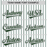 Custom White Gray Tricolor Stripe Fashion Authentic Baseball Jersey