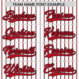 Custom White Black Tricolor Stripe Fashion Authentic Baseball Jersey