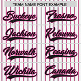 Custom White Black Tricolor Stripe Fashion Authentic Baseball Jersey