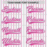 Custom White Gray Tricolor Stripe Fashion Authentic Baseball Jersey