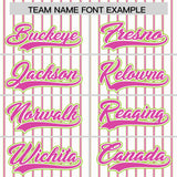 Custom White Neon Green Tricolor Stripe Fashion Authentic Baseball Jersey