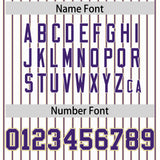 Custom White Old Gold Tricolor Stripe Fashion Authentic Baseball Jersey