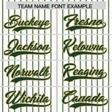 Custom White Khaki Tricolor Stripe Fashion Authentic Baseball Jersey