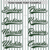 Custom White Gray Tricolor Stripe Fashion Authentic Baseball Jersey