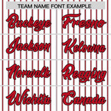 Custom White Black Tricolor Stripe Fashion Authentic Baseball Jersey