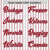 Custom White Gray Tricolor Stripe Fashion Authentic Baseball Jersey