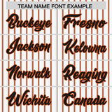 Custom White Black Tricolor Stripe Fashion Authentic Baseball Jersey