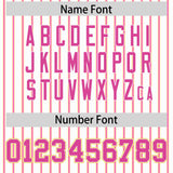 Custom White Gold Tricolor Stripe Fashion Authentic Baseball Jersey