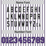 Custom White Black Tricolor Stripe Fashion Authentic Baseball Jersey